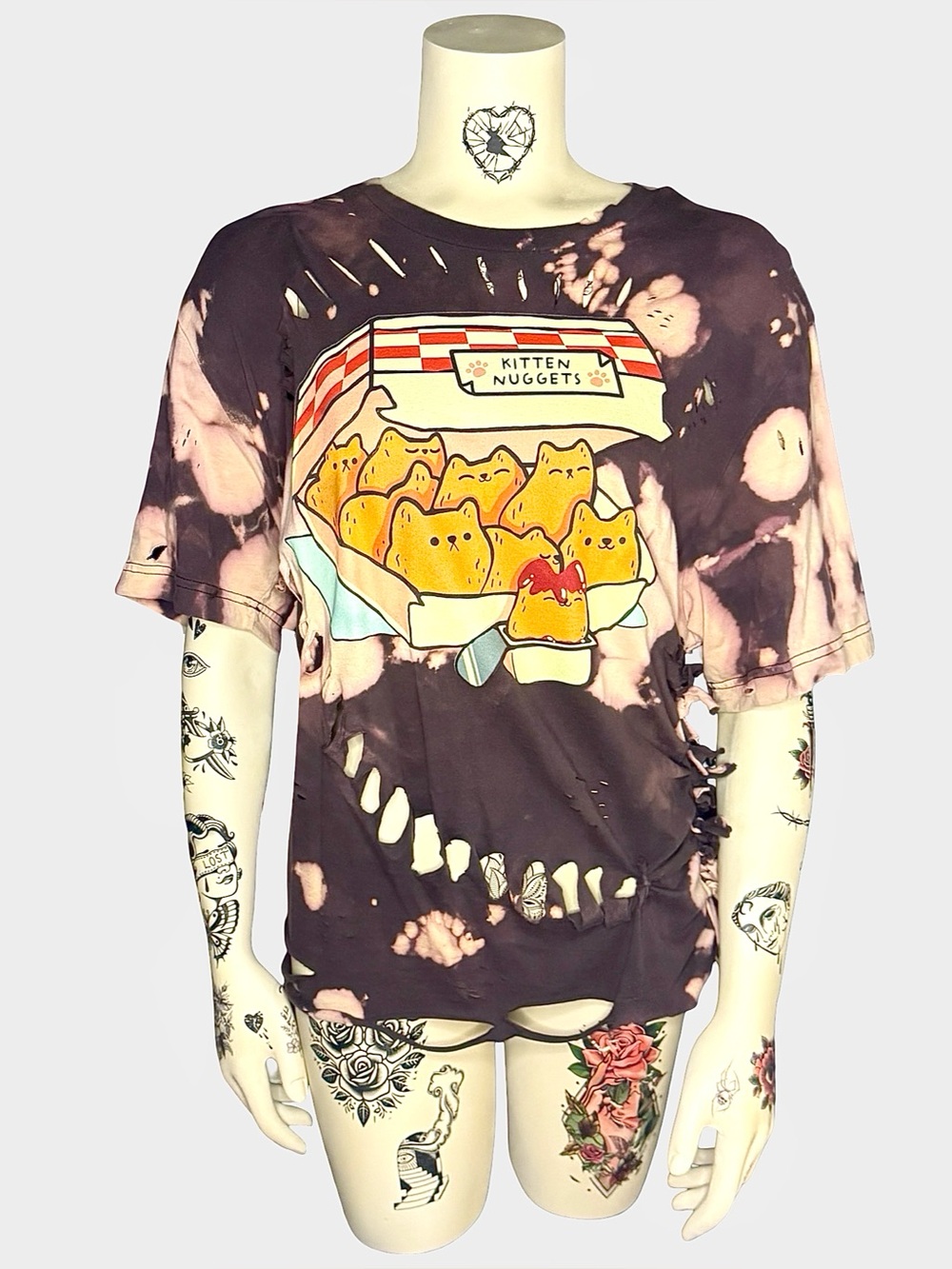 “Kitten nuggets” custom t-shirt